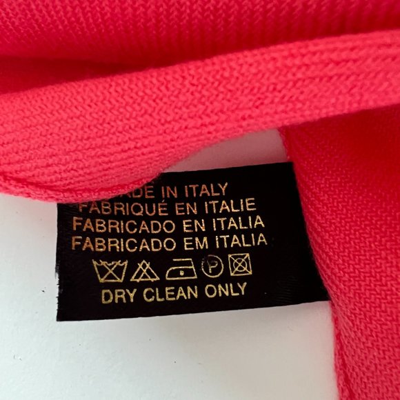 ITALIAN Scarf/Wrap with Fringe EUC - Picture 4 of 7